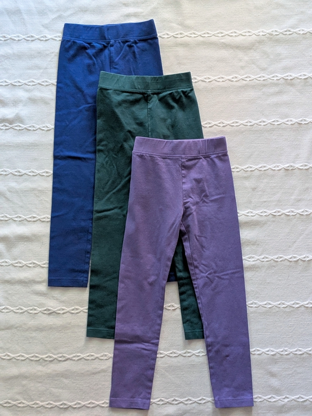 Primary Girls Stretch Leggings Trio